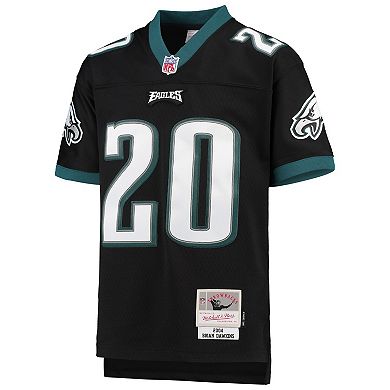 Youth Mitchell & Ness Brian Dawkins Black Philadelphia Eagles 2004 Legacy Retired Player Jersey