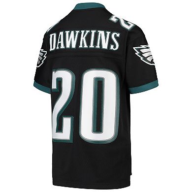 Youth Mitchell & Ness Brian Dawkins Black Philadelphia Eagles 2004 Legacy Retired Player Jersey