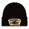 Men's New Era Black Green Bay Packers 2021 Salute To Service Cuffed Knit Hat