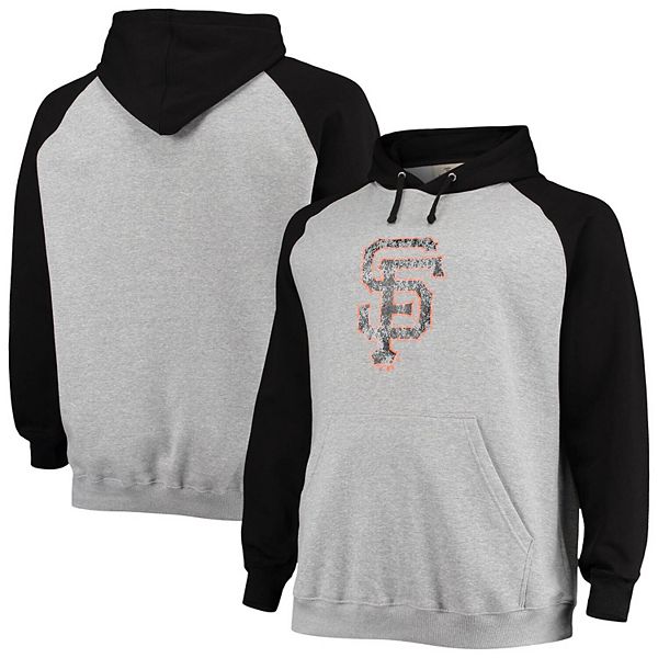 Men's Cutter & Buck Gray/White San Francisco Giants Virtue Eco Pique Micro Stripe Recycled Big Tall Polo