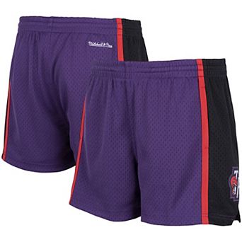 Women's Mitchell & Ness Purple Toronto Raptors Jump Shot Shorts