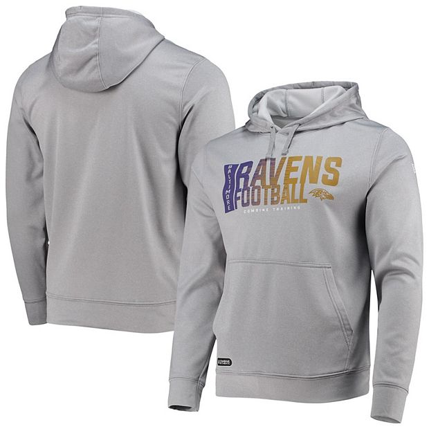 Nfl Baltimore Ravens Boys' Long Sleeve Performance Hooded