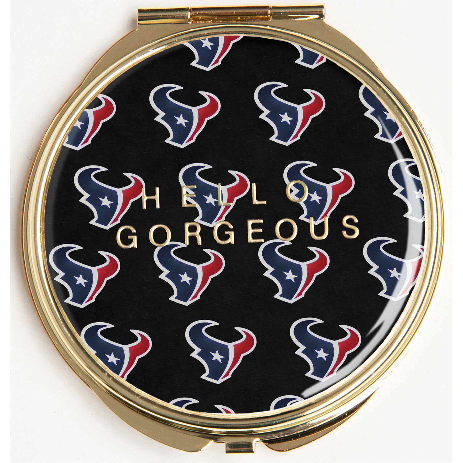 Image for Unbranded Cuce Houston Texans Compact Mirror at Kohl's.