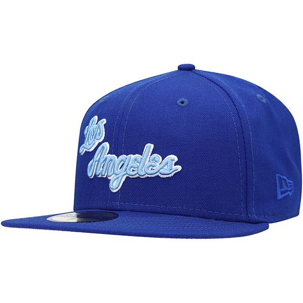 New Era Los Angeles Lakers The Elements Blue Two Tone Edition 59Fifty  Fitted Hat, FITTED HATS, CAPS
