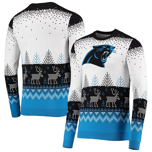 Carolina Panthers Ugly Light Up Sweater FOCO