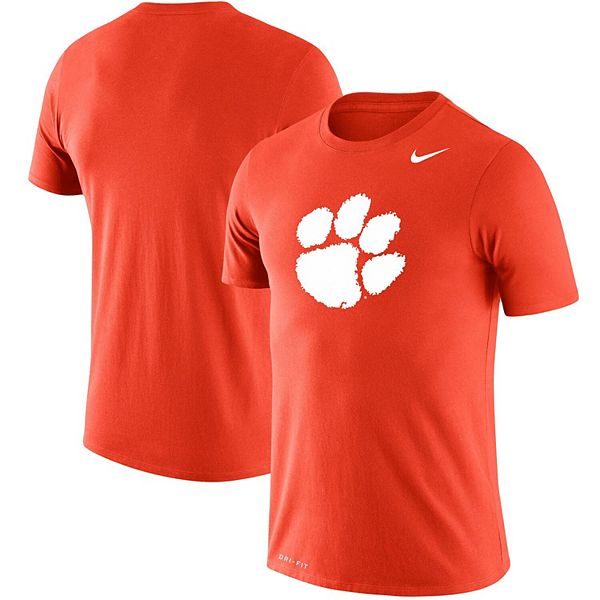 Men's Nike Orange Clemson Tigers School Logo Legend Performance T-Shirt