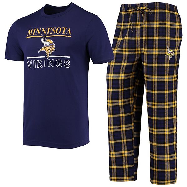Men's Concepts Sport Purple/Gold Minnesota Vikings Lodge T-Shirt ...