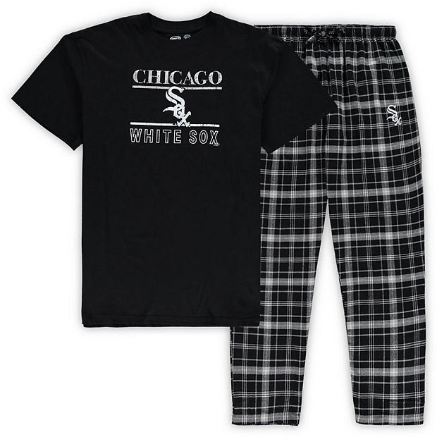 Men's Concepts Sport Charcoal/Black Chicago White Sox Big & Tall