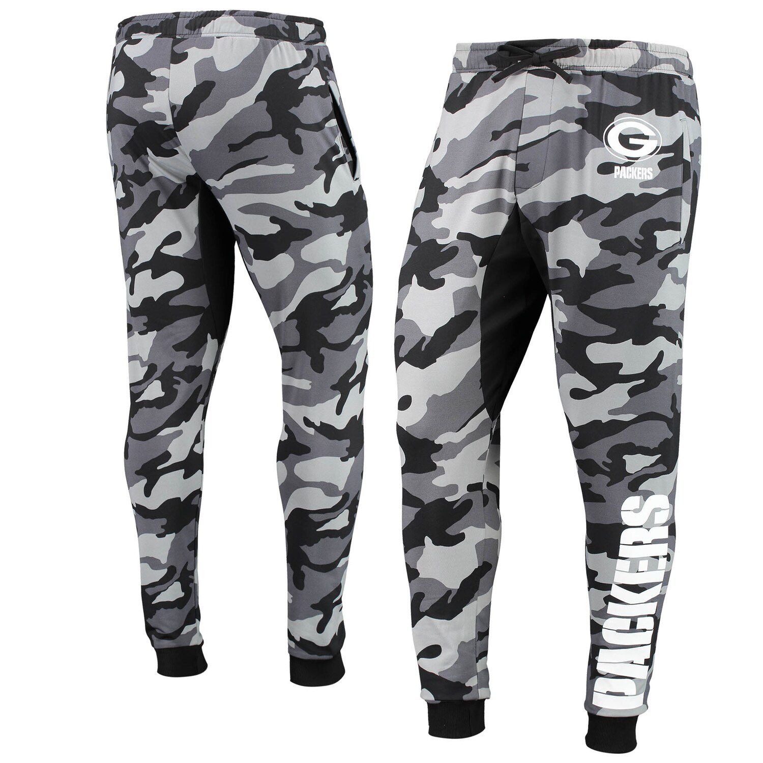 white camo joggers mens