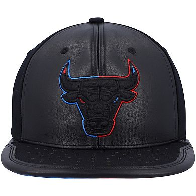 Men's Mitchell & Ness Black Chicago Bulls Day One Snapback Hat