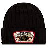 Youth New Era Black San Francisco 49ers 2021 Salute To Service Cuffed Knit Hat