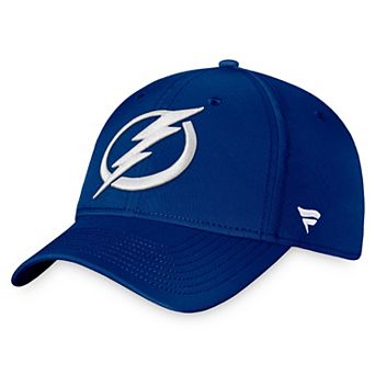 Men's Fanatics Branded Blue Tampa Bay Lightning Core Primary Logo Flex Hat