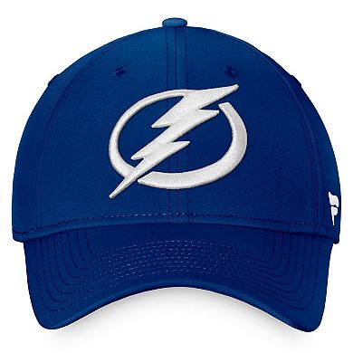 Men's Fanatics Branded Blue Tampa Bay Lightning Core Primary Logo Flex Hat