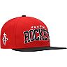 Men's '47 Red Houston Rockets Blockshed Captain Snapback Hat
