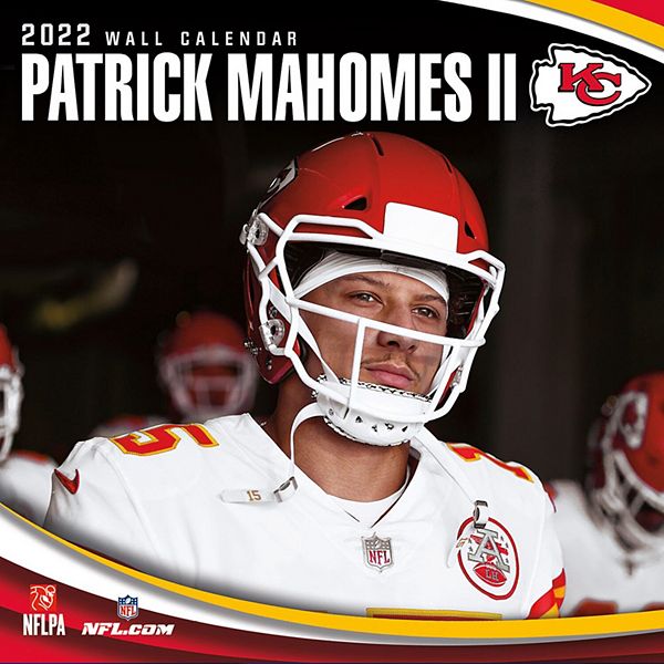 Patrick Mahomes Kansas City Chiefs 2022 Player Wall Calendar