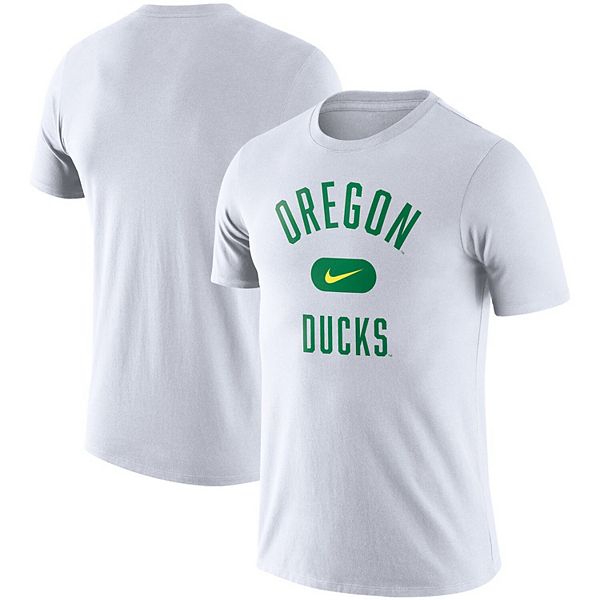 Mira Disparidad romántico Men's Nike White Oregon Ducks Team Arch T-Shirt