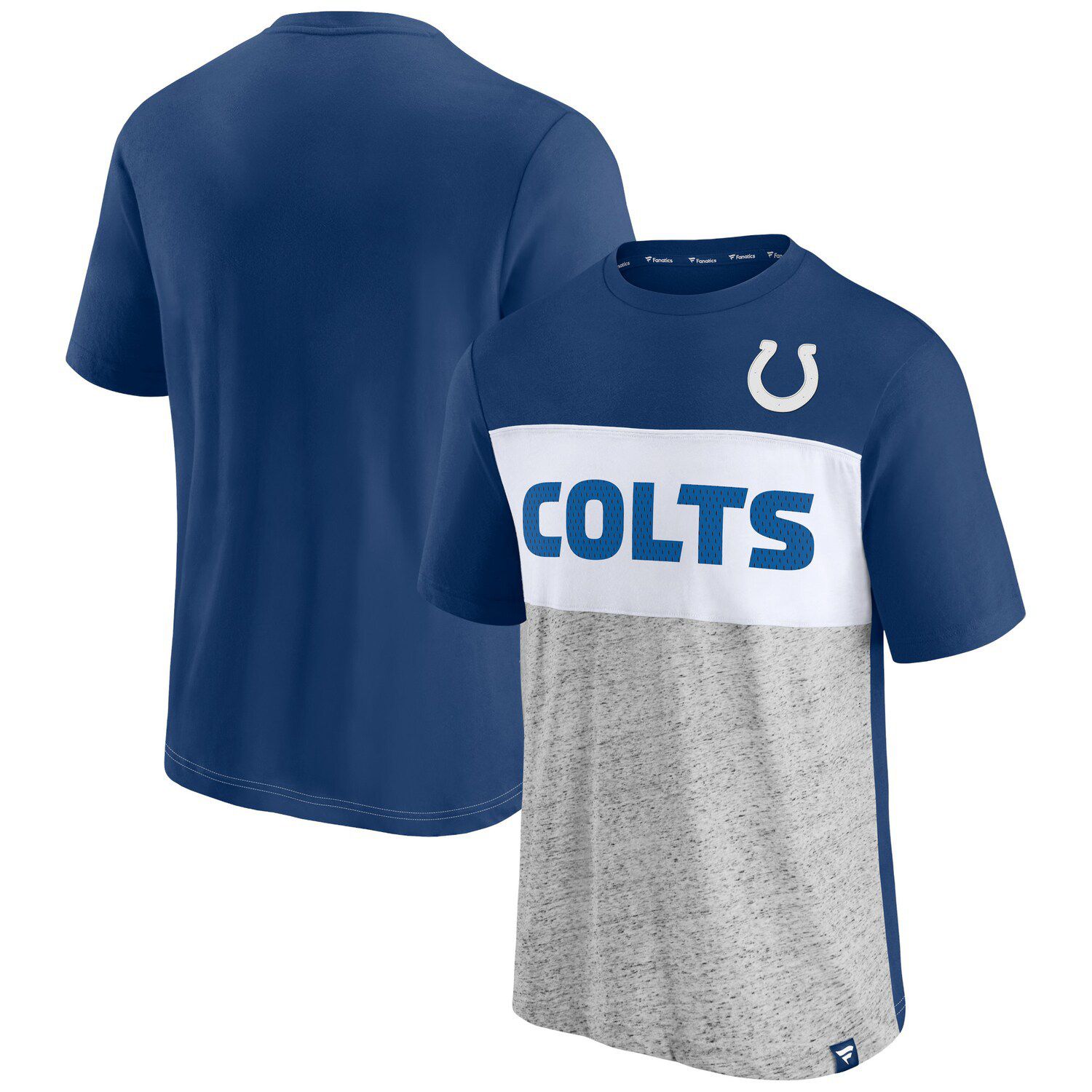 Men's Fanatics Branded Royal Indianapolis Colts Primary Team Logo T-Shirt 