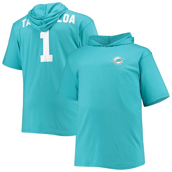 Men's Fanatics Branded Aqua/Heathered Gray Miami Dolphins 2-Pack T-Shirt  Combo Set