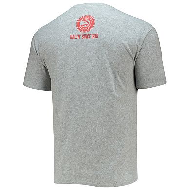 Men's BALL'N Heathered Gray Atlanta Hawks Since 1949 T-Shirt