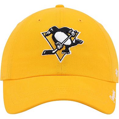 Women's '47 Gold Pittsburgh Penguins Team Miata Clean Up Adjustable Hat