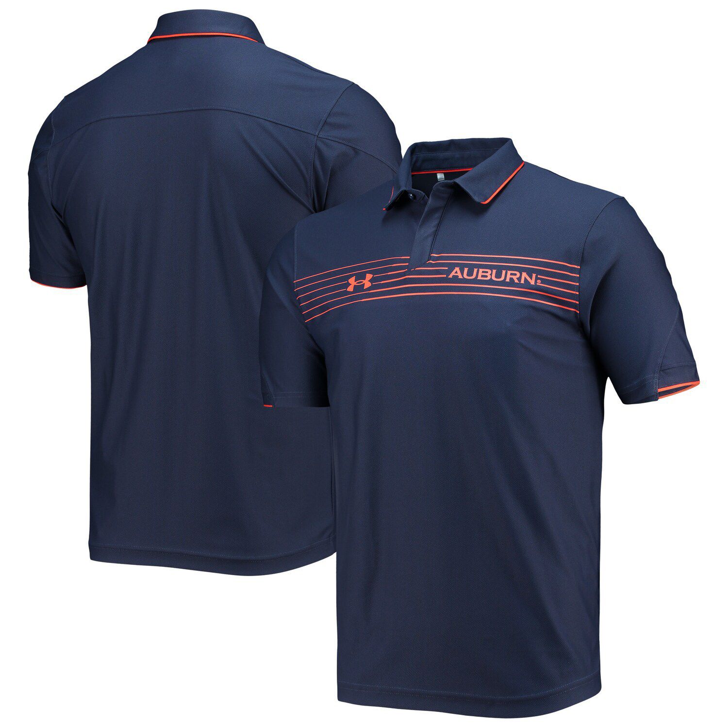 under armour chest stripe polo