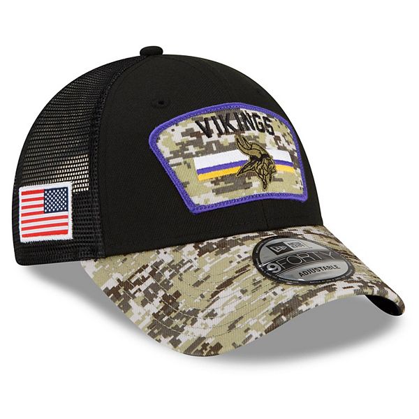 salute to service vikings hat