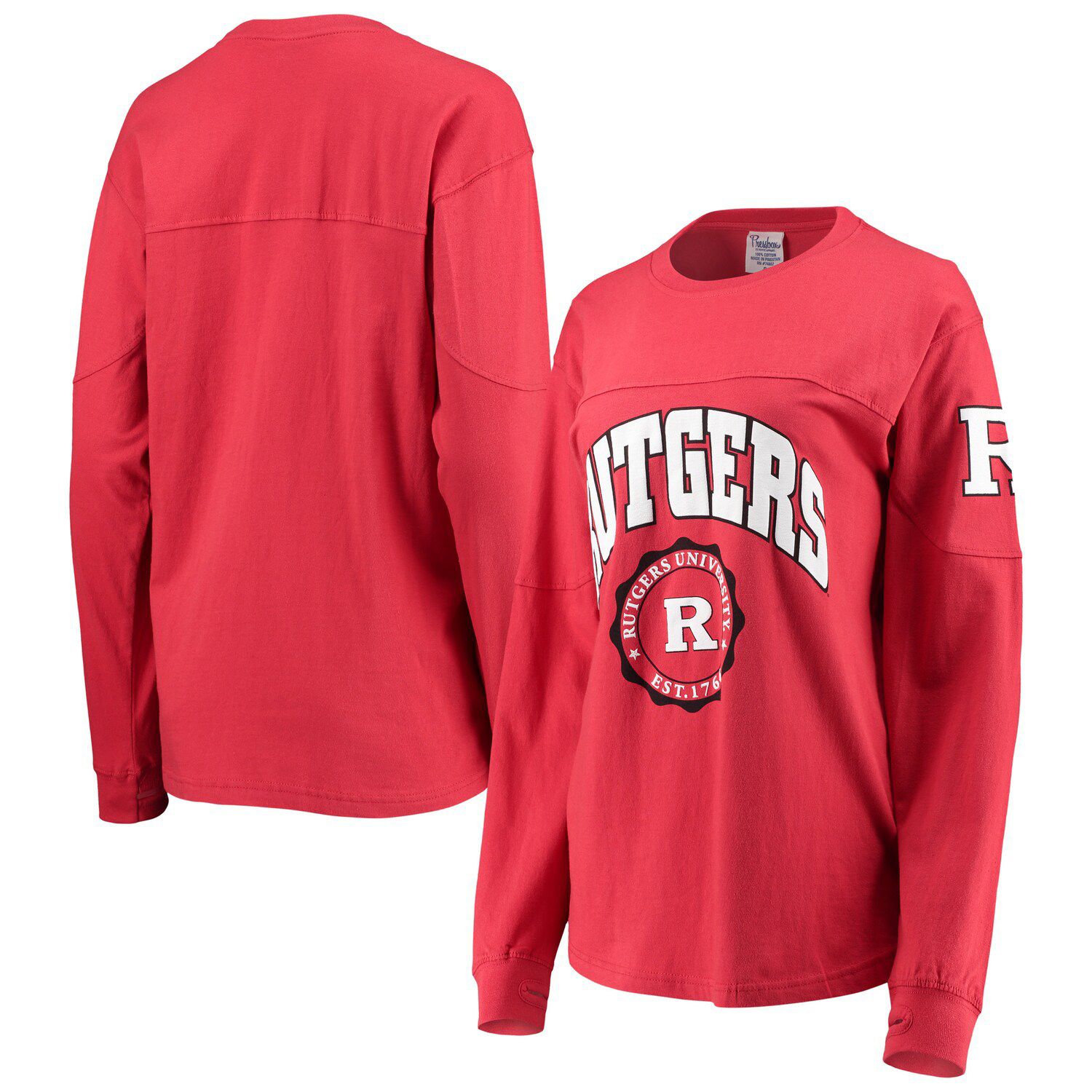 Image for Unbranded Women's Pressbox Scarlet Rutgers Scarlet Knights Edith Long Sleeve T-Shirt at Kohl's.