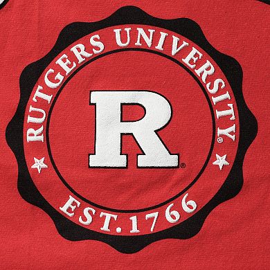 Women's Pressbox Scarlet Rutgers Scarlet Knights Edith Long Sleeve T-Shirt