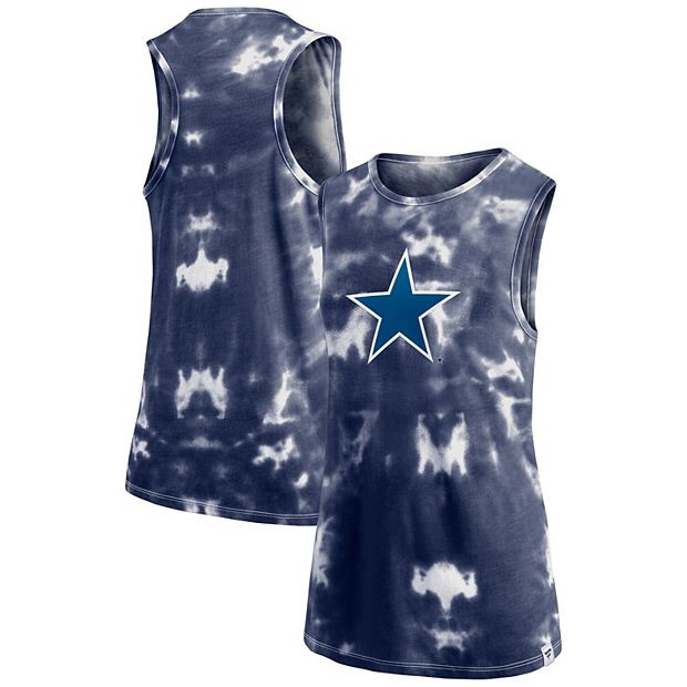 Fanatics Branded Navy Dallas Cowboys Plus Size Tank Top in Blue