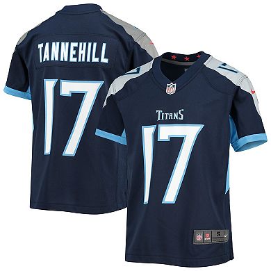 Youth Nike Ryan Tannehill Navy Tennessee Titans Game Jersey