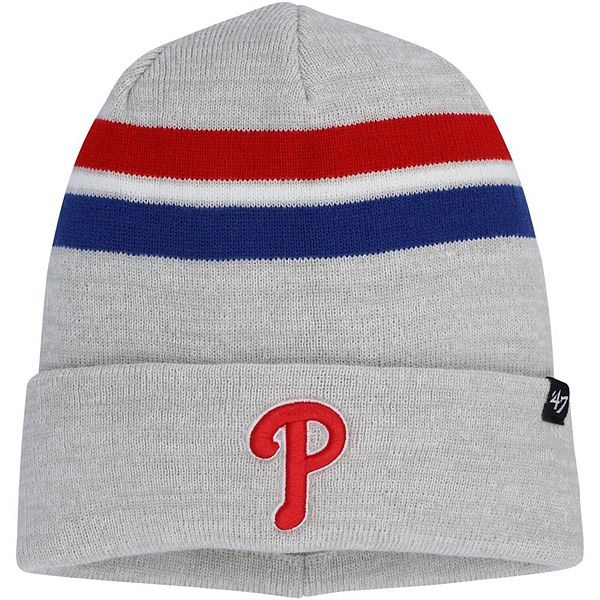 Philadelphia Phillies Gray Logo Gray Bottom Wool Dad Hat