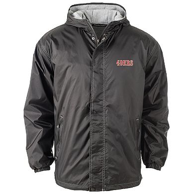 Men's Dunbrooke Black San Francisco 49ers Legacy Stadium Full-Zip Jacket