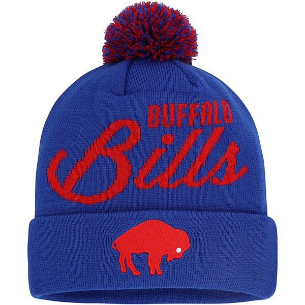 Women's Buffalo Bills Cuffed Knit Hat with Pom