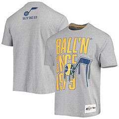 Utah Jazz Nike 75th Anniversary Pregame Shooting Performance Raglan Long  Sleeve T-Shirt - Navy