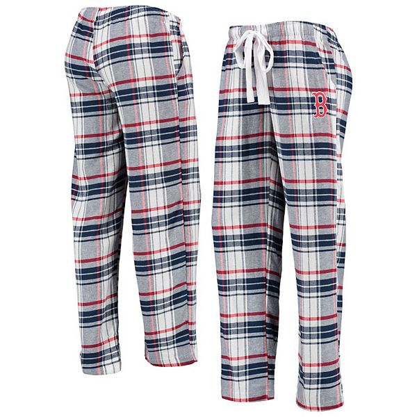 Women's Concepts Sport Navy/Red Boston Red Sox Accolade Flannel Pants