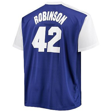 Men's Jackie Robinson Royal/White Los Angeles Dodgers Cooperstown Collection Replica Player Jersey
