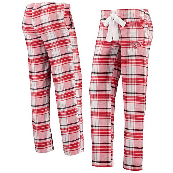 Women's Concepts Sport Red/Black Detroit Red Wings Accolade Flannel Pants