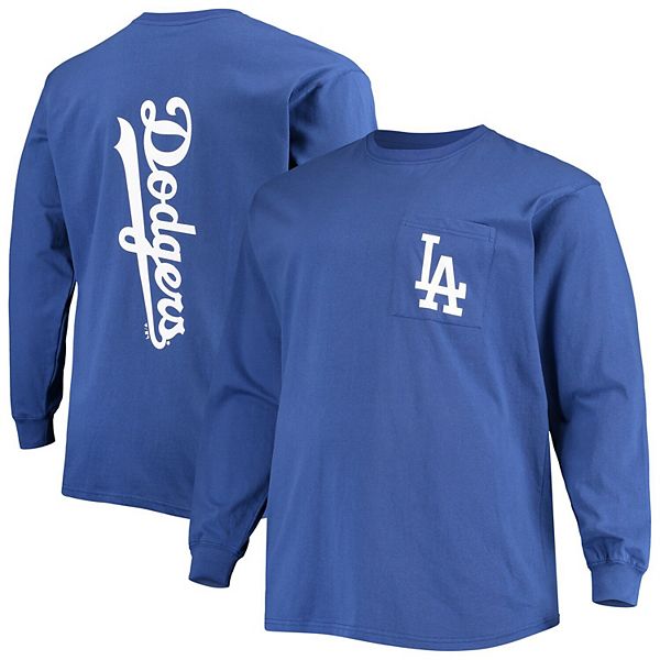 FANATICS Women's Fanatics Branded Royal Los Angeles Dodgers Logo Fitted T- Shirt