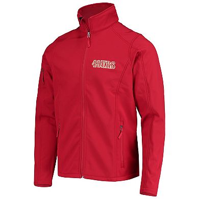 Men's Dunbrooke Scarlet San Francisco 49ers Sonoma Softshell Full-Zip Jacket