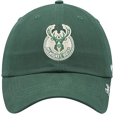 Women's '47 Hunter Green Milwaukee Bucks Miata Clean Up Logo Adjustable Hat