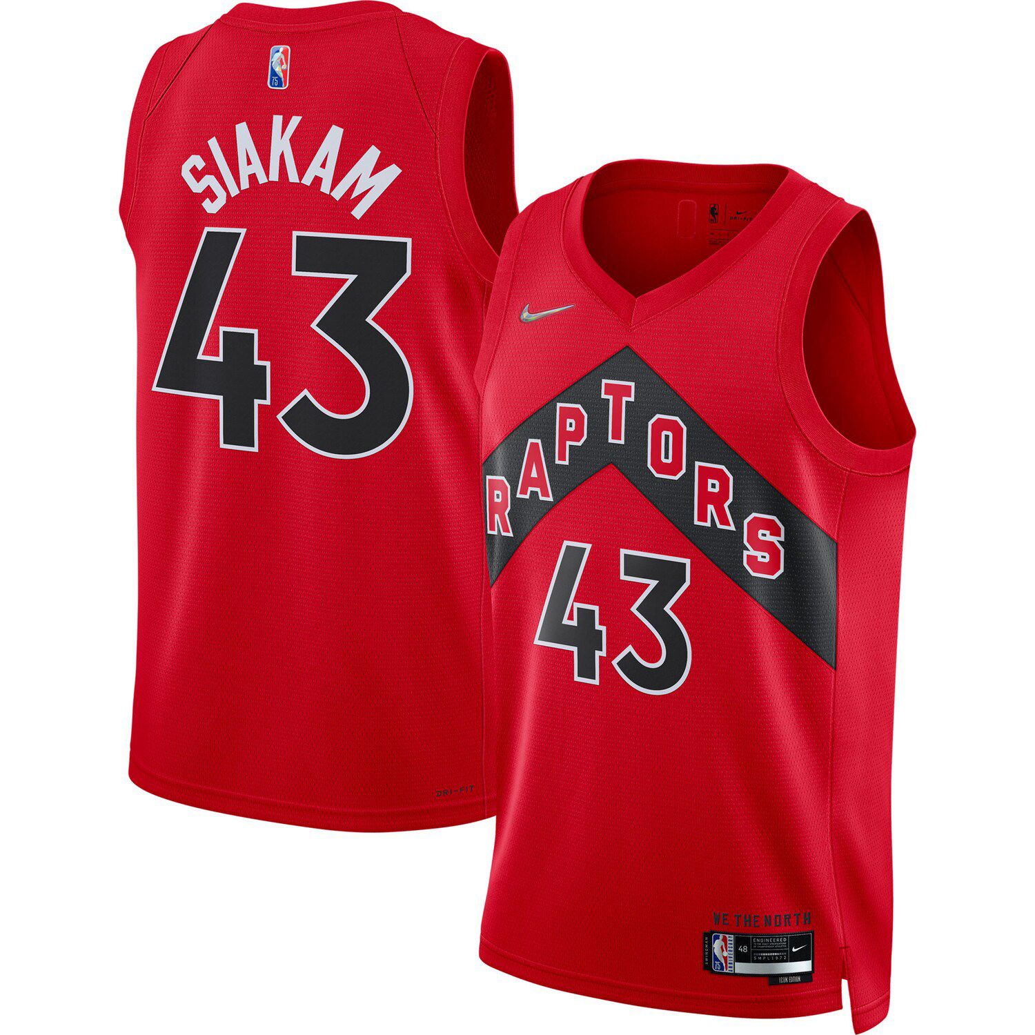 siakam signed jersey