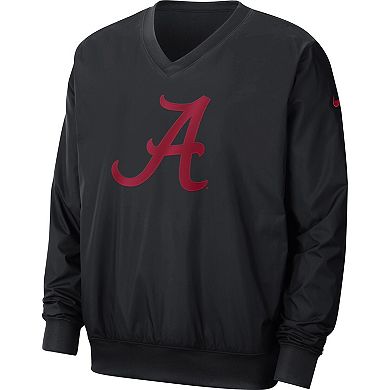 Men's Nike Black Alabama Crimson Tide Stadium Pullover Windbreaker