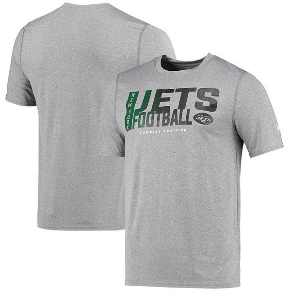 47 Brand Men's Black New York Jets Team Stripe T-shirt