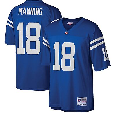 Men's Mitchell & Ness Peyton Manning Royal Indianapolis Colts Big & Tall 1998 Retired Player Replica Jersey
