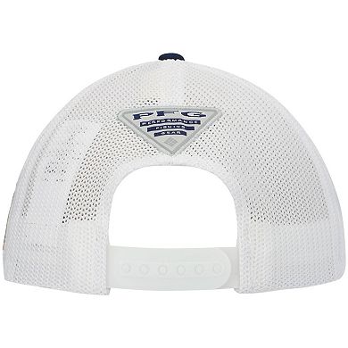 Youth Columbia Navy Auburn Tigers Collegiate PFG Snapback Hat