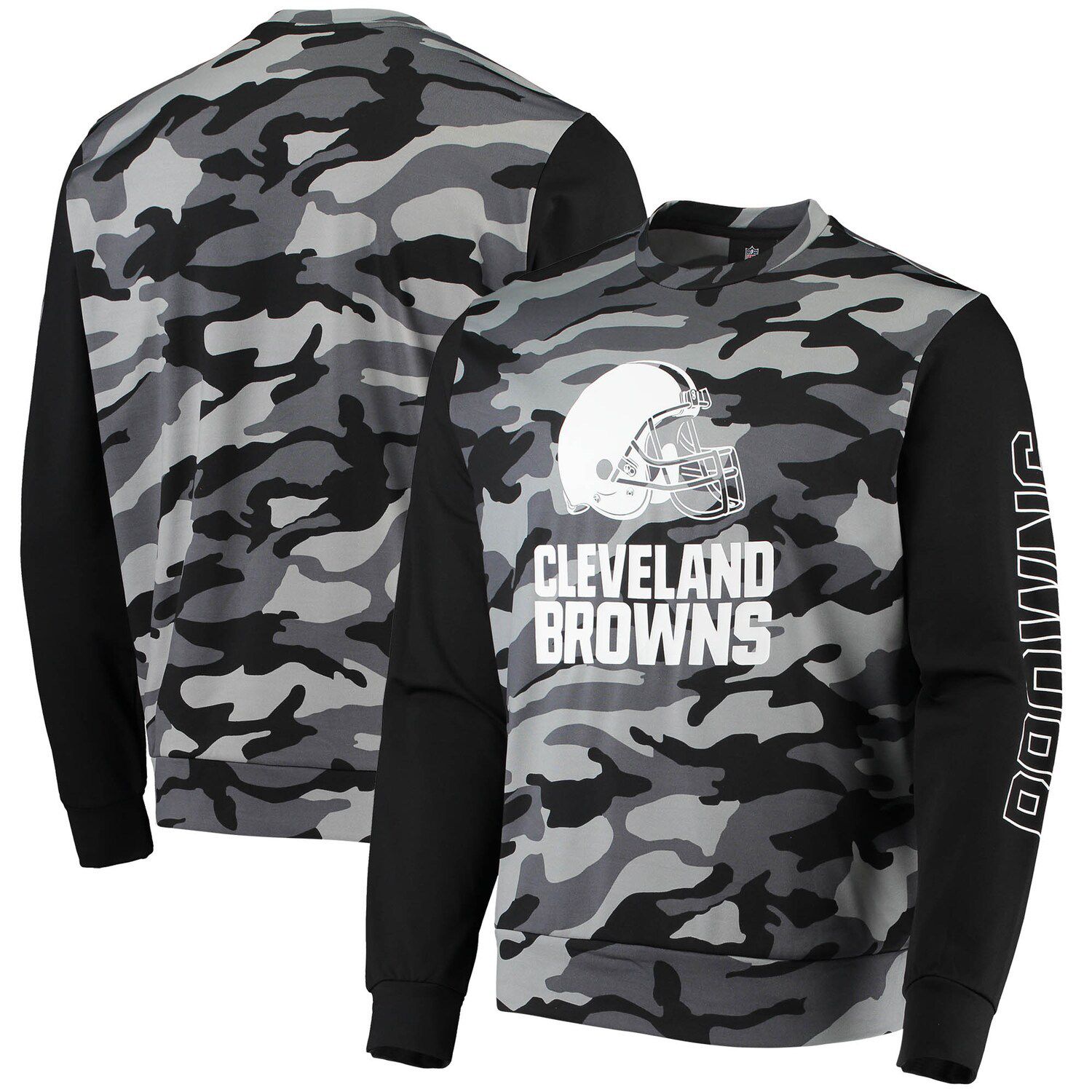 Men's Dunbrooke Realtree Camo Cleveland Browns Circle Champion Tech Fleece  Pullover Hoodie