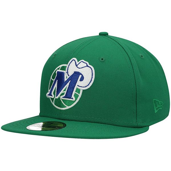 Dallas Mavericks New Era Hardwood Classics 59FIFTY Fitted Hat - Green