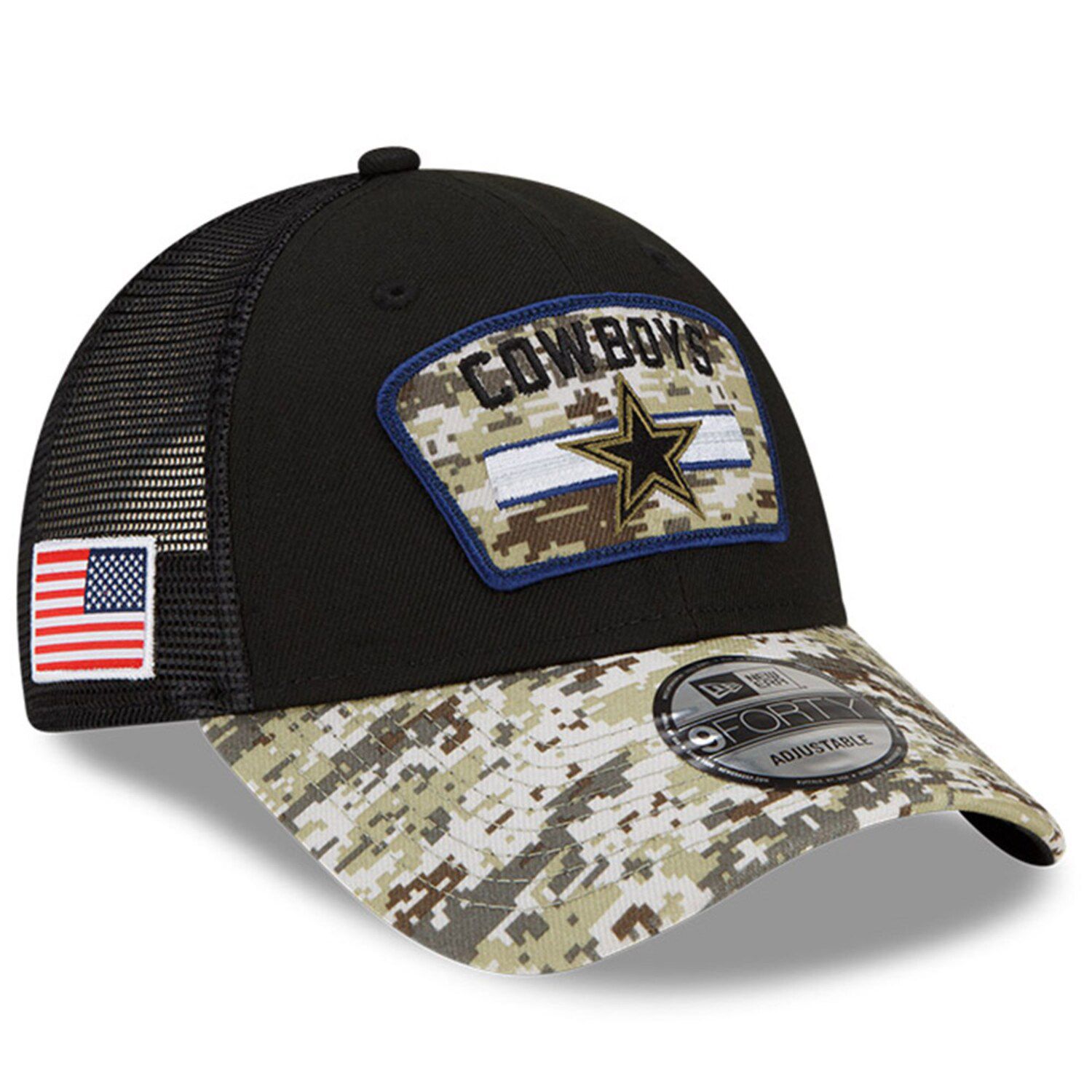 Dallas Cowboys New Era Salute to Service 59FIFTY Hat 7 1/2