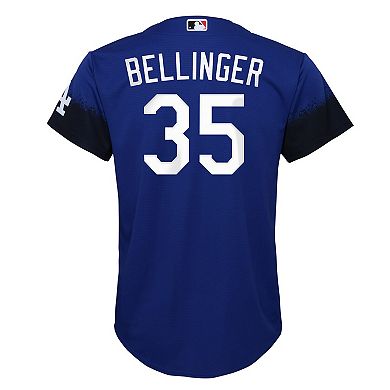 Youth Nike Cody Bellinger Royal Los Angeles Dodgers 2021 City Connect ...