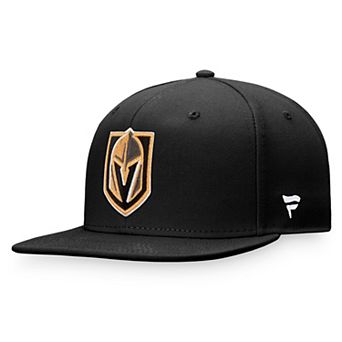 Men's Fanatics Branded Black Vegas Golden Knights Core Primary Logo Snapback Adjustable Hat